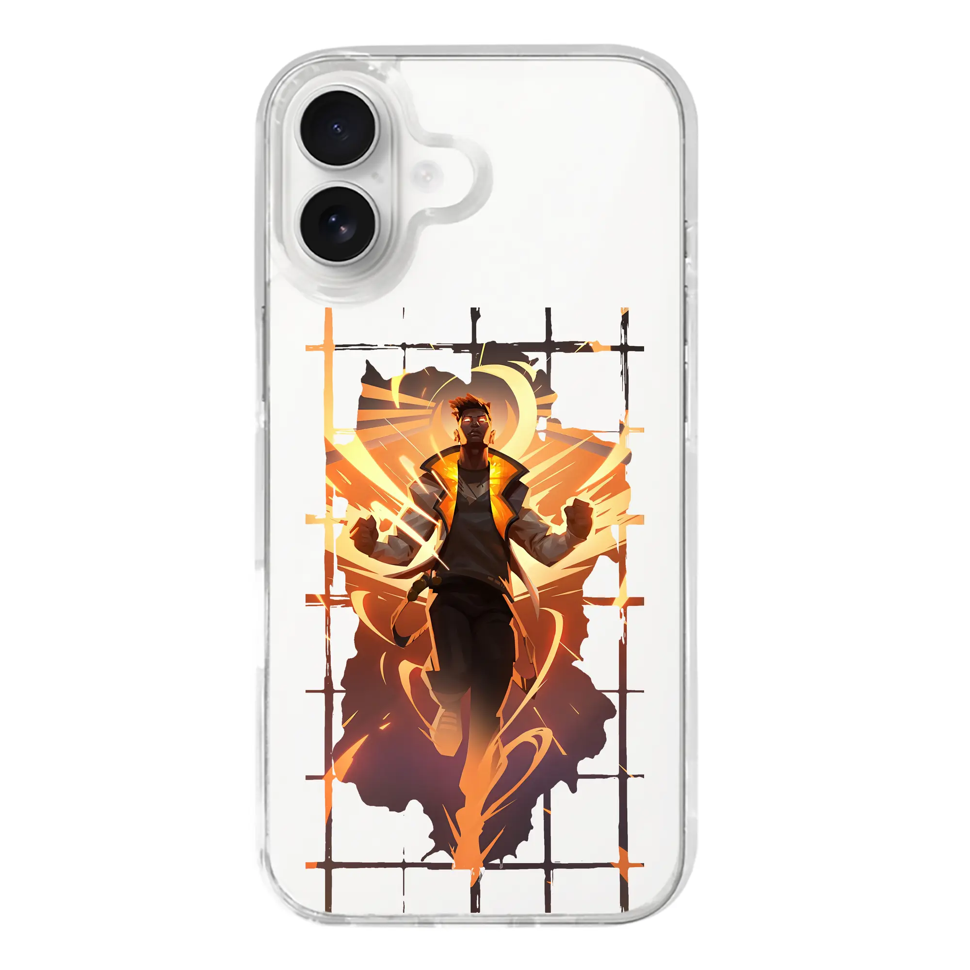 VALORANT グッズ,フェニックス - iPhone 17シリーズ 透明スマホケース – 薄型・耐衝撃・精密フィット保護カバー